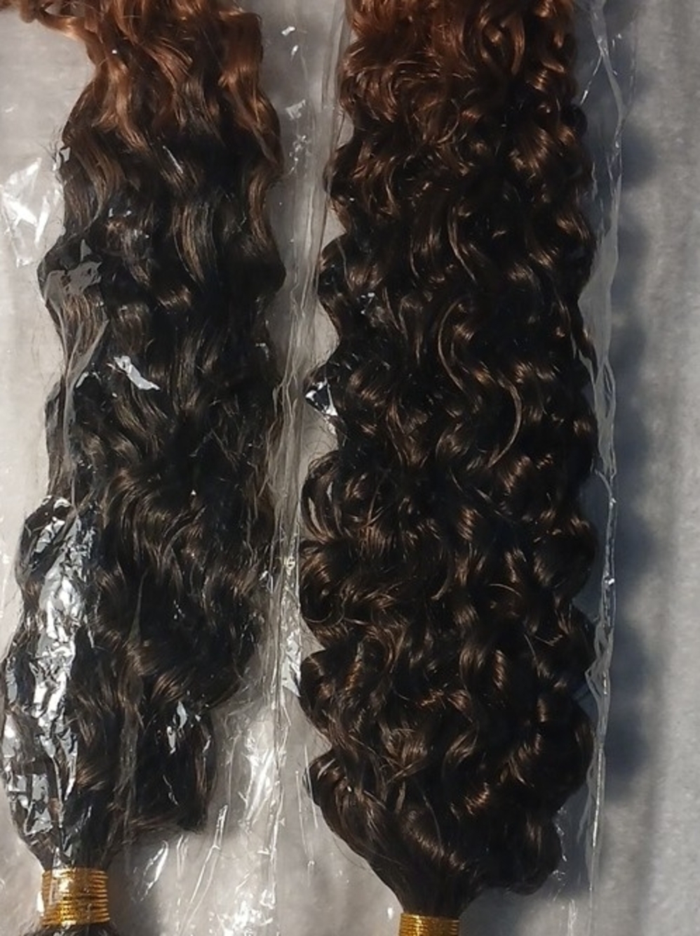 Deep Brown Curly Women’s Hair Extensions - Natural Shine